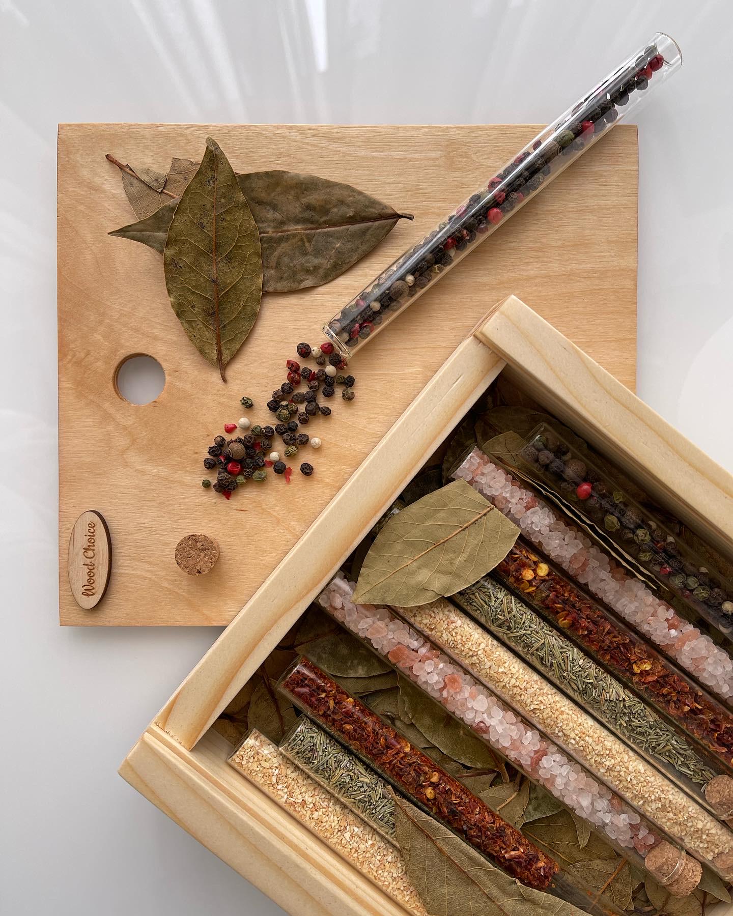 Подарочный набор специй бокс деревянный (242) - фото 7 Подарочный набор специй бокс деревянный (242) - фото 7