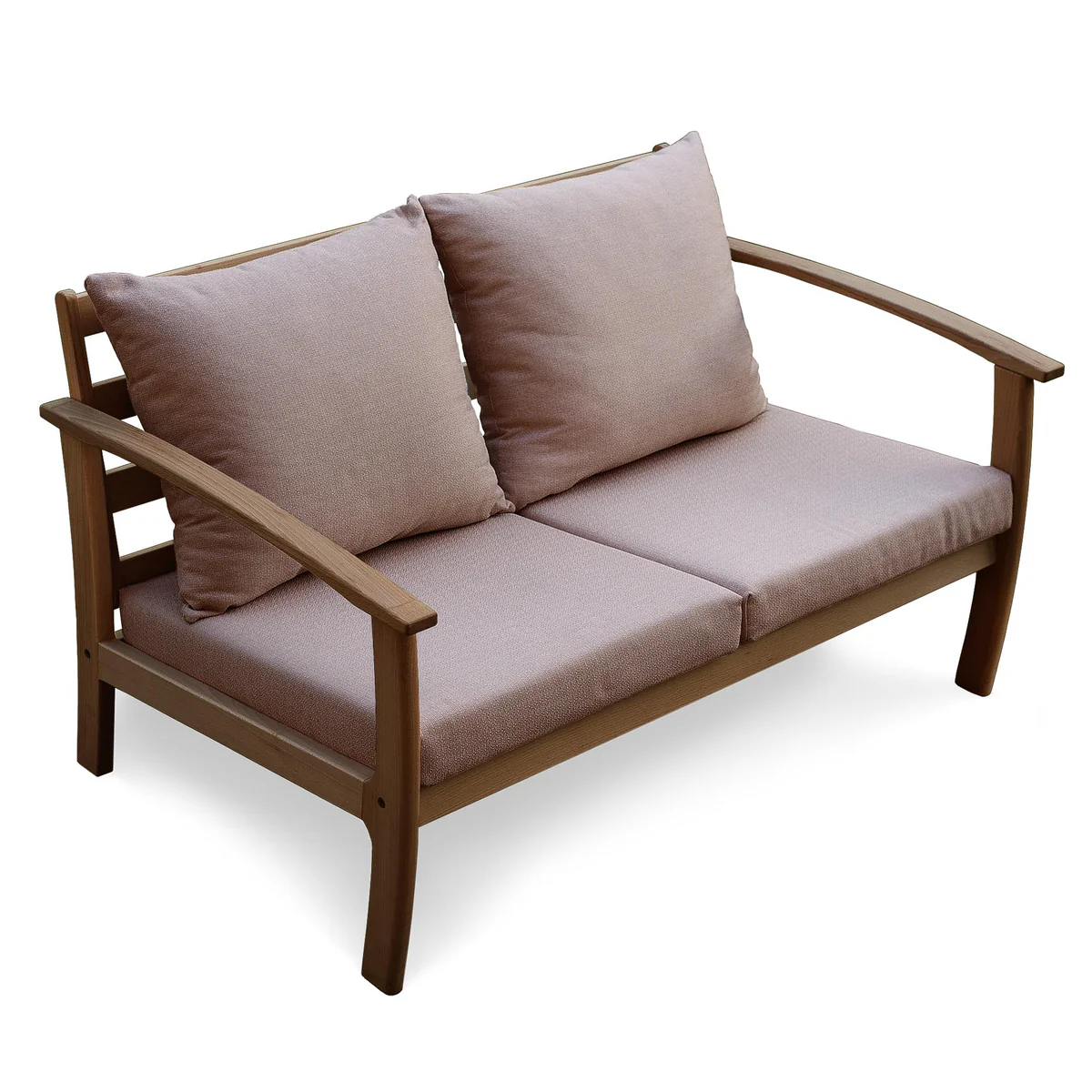 Диван Woodman Legato из массива бука/ткани из ореха Орех (53193)