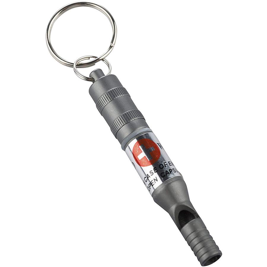 Брелок-свисток Munkees 3385 Emergency Whistle Grey