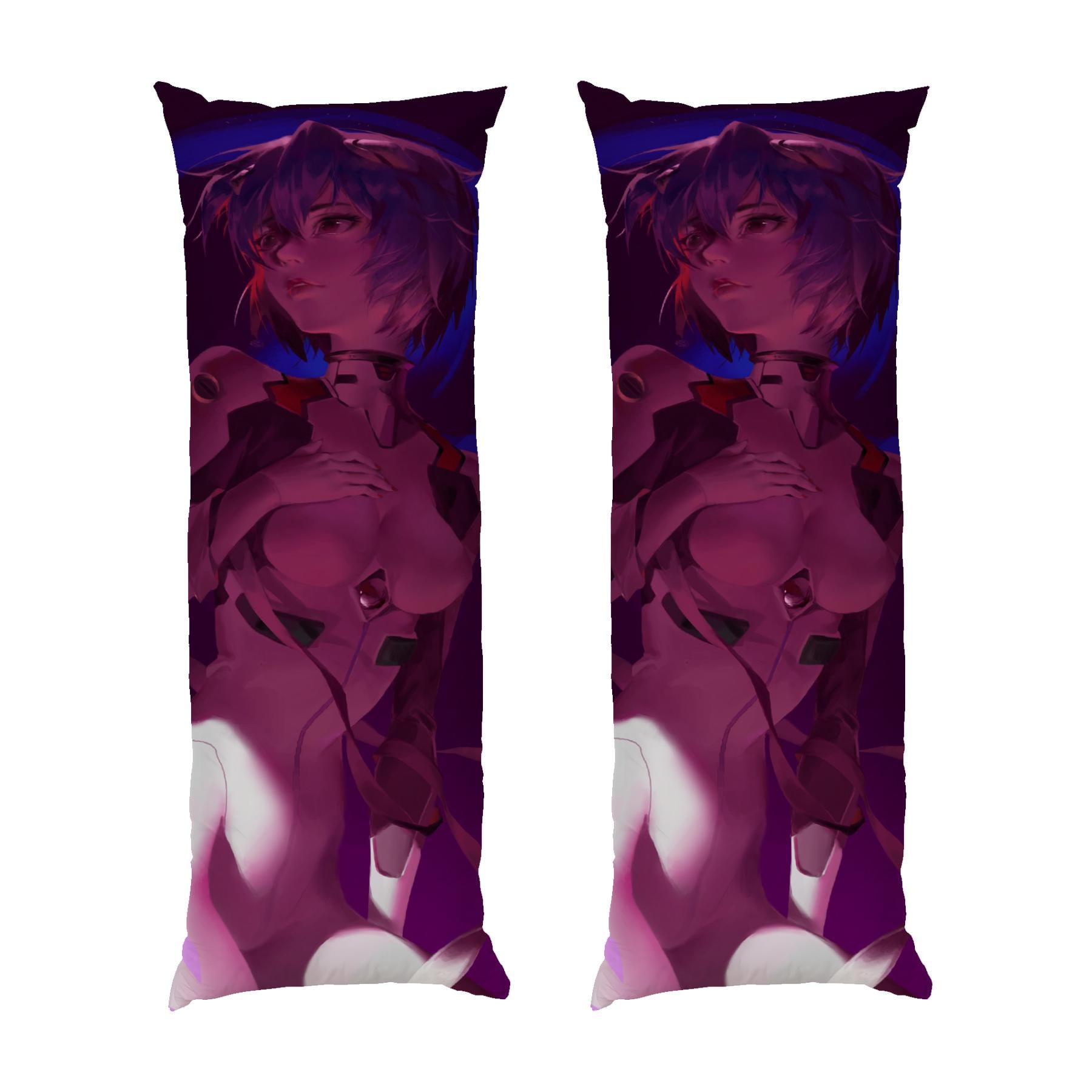 Подушка дакимакура Ayanami Rei Evangelion габардин 70х30 см (113319)