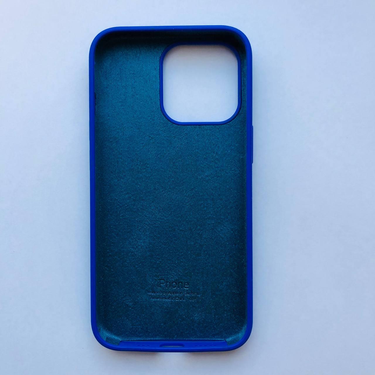 Чохол Silicone Case для Apple iPhone 13 Pro Sapphire Blue - фото 2