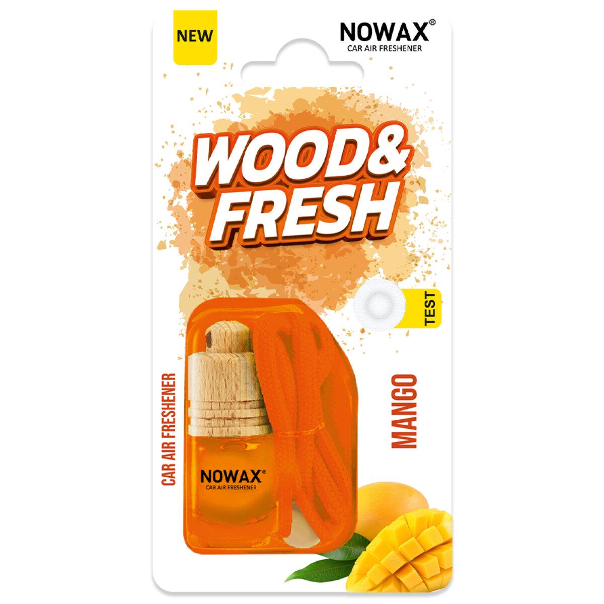 Ароматизатор воздуха в блистере Nowax Woodamp/Fresh-Mango - фото 1 Ароматизатор воздуха в блистере Nowax Woodamp/Fresh-Mango - фото 1