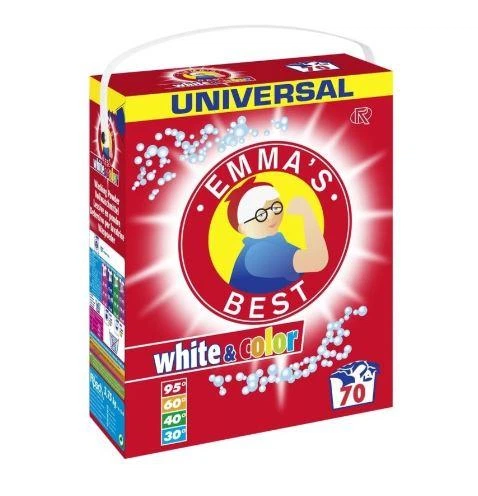 Стиральный порошок Emma's Best White&Color универсальный для белого и цветного белья 3,85 кг (35579096)