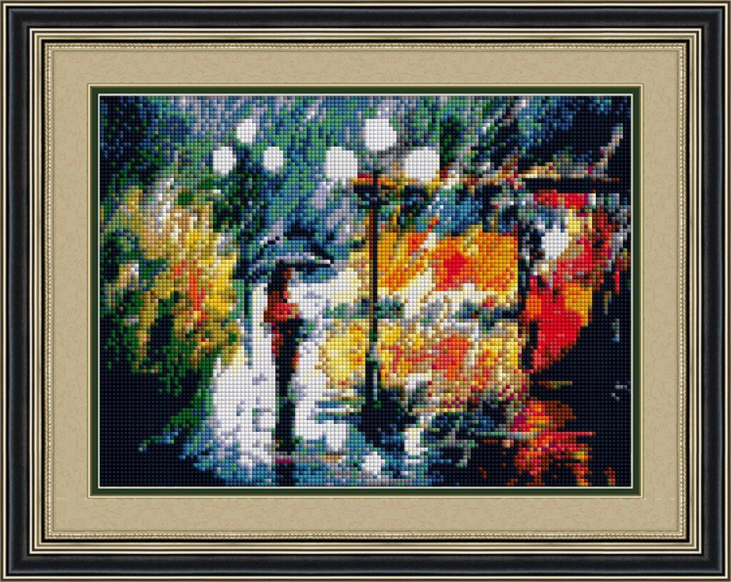 Алмазна мозаїка Dream Art Акварельний вечір 37x29 см (DA.30110)