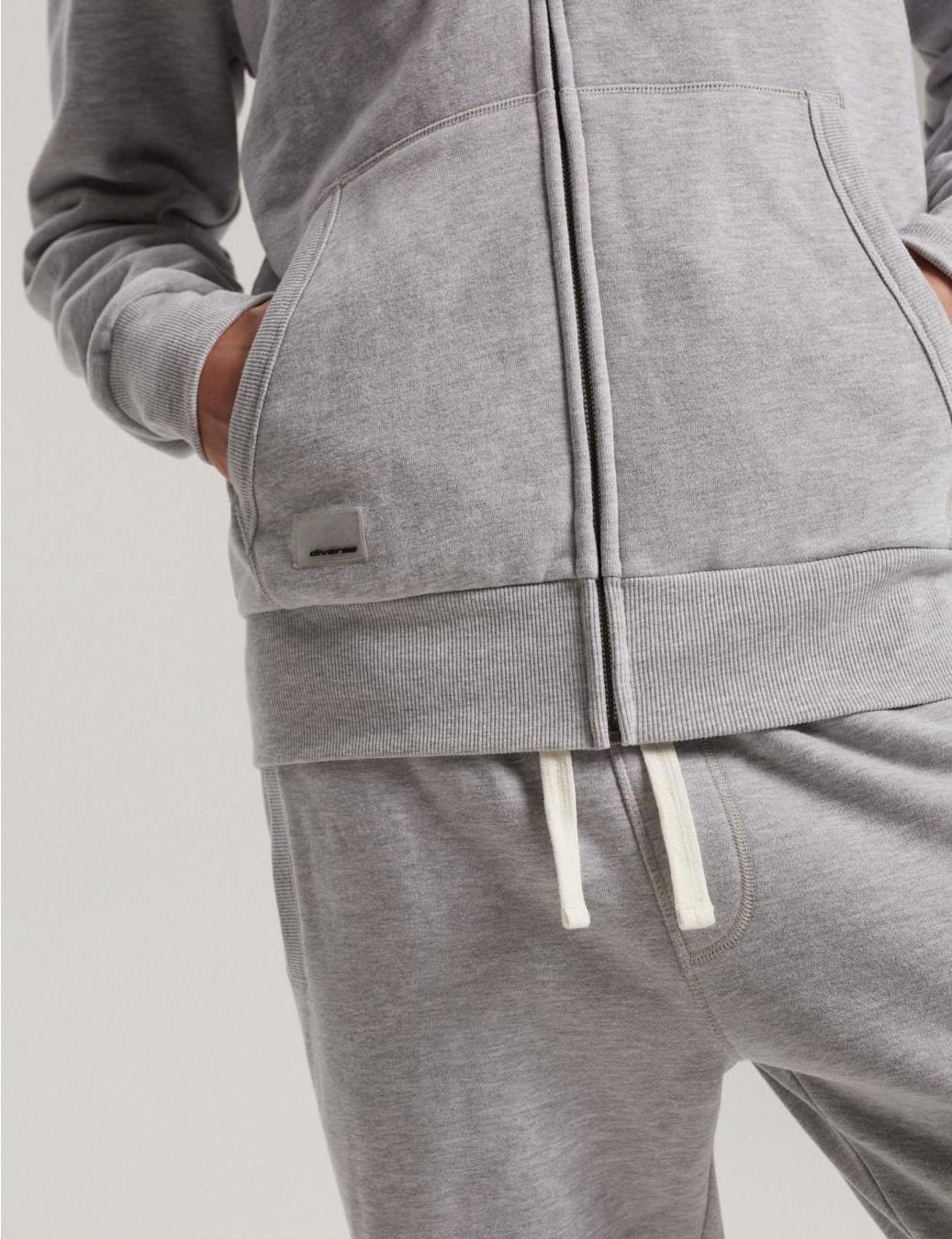 Толстовка чоловіча Diverse REVEGAS ZIP 2 XL Сірий меланж (5902598816832) - фото 2 Толстовка чоловіча Diverse REVEGAS ZIP 2 XL Сірий меланж (5902598816832) - фото 2