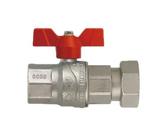Кран шаровой FIV Evolution 3/4"х3/4" с накидной гайкой ВВ