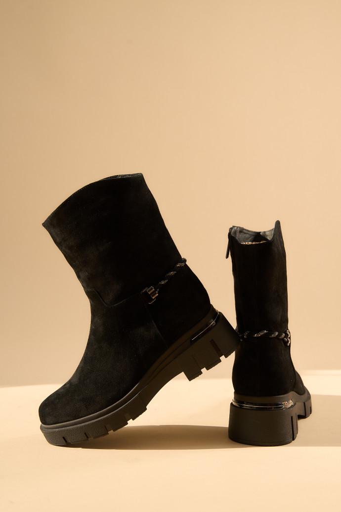 Черевики жіночі Fabio Monelli р. 37 Чорний (178279) - фото 2