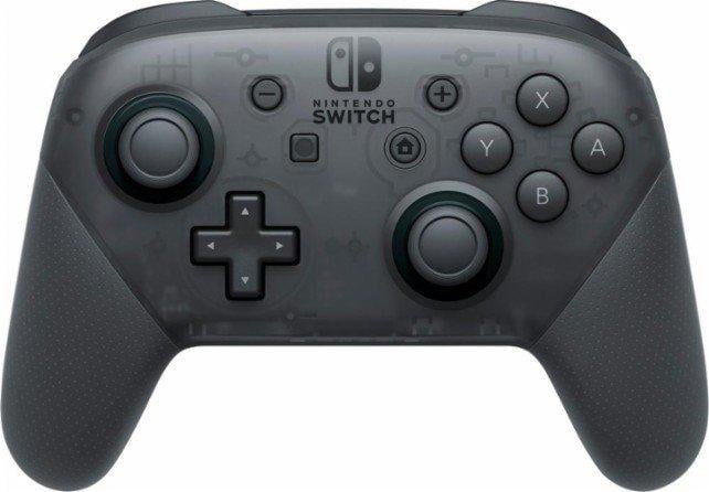 Геймпад Nintendo Switch Pro Controller Black (31719)