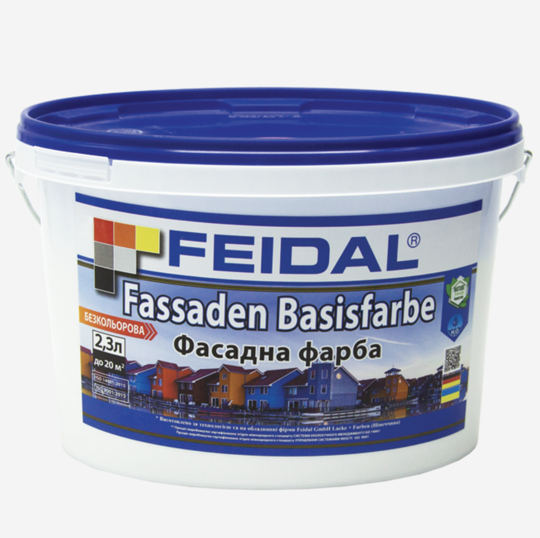 Фарба фасадна Feidal Fassaden Basisfarbe безбарвна 2,3 л (27582049)