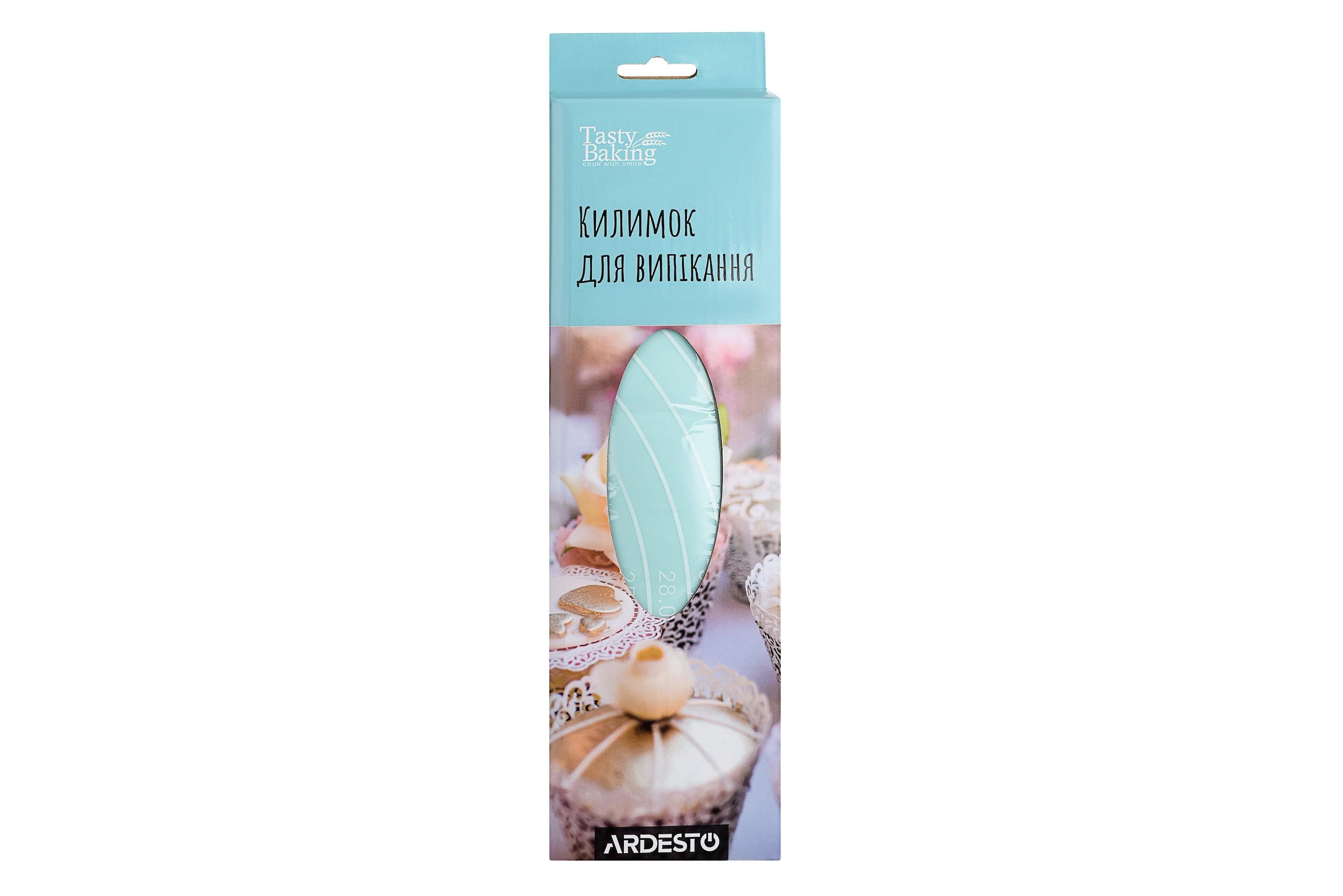 Коврик для выпечки Ardesto Tasty baking AR2308ST 50х60 см Голубой (11664129) - фото 3
