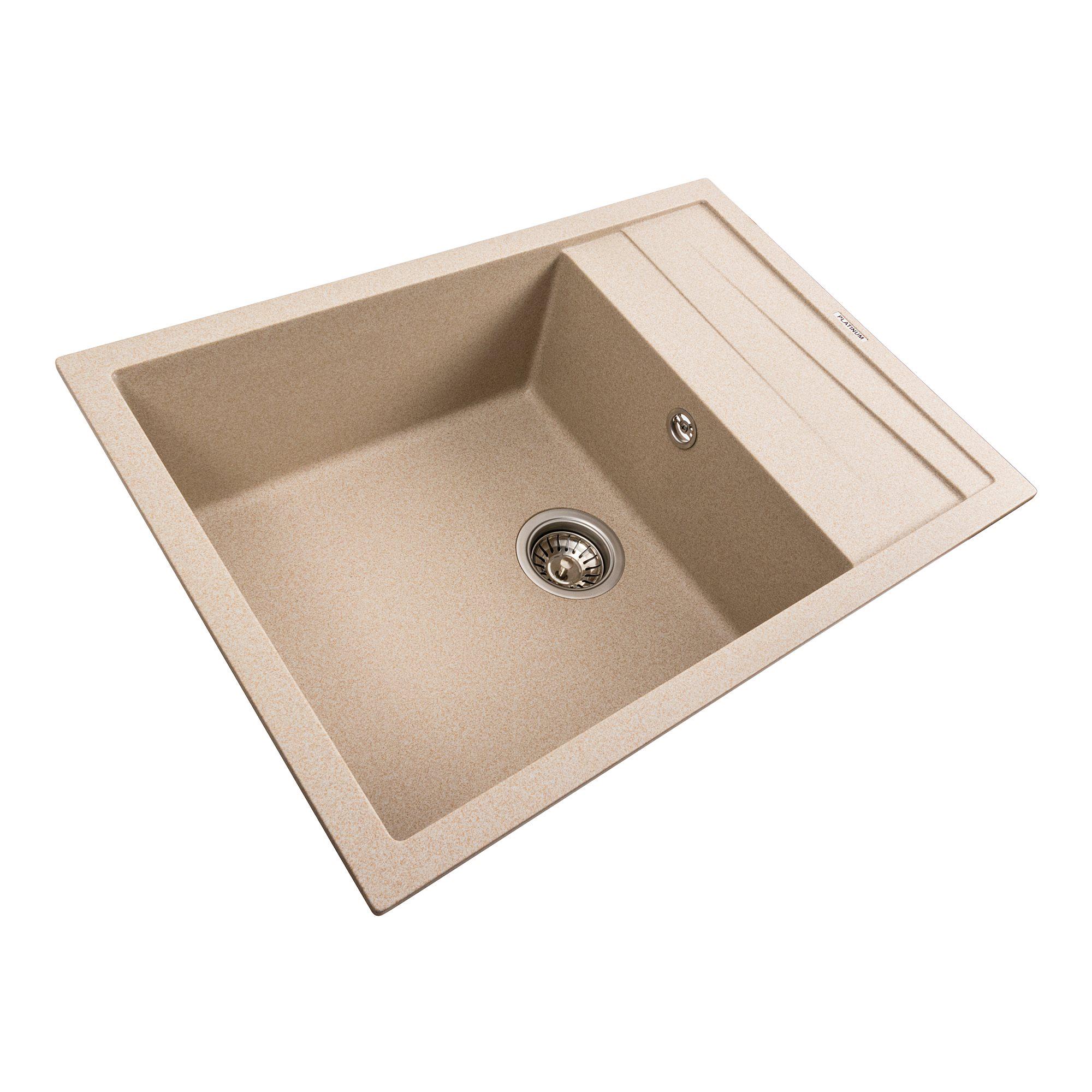 Мойка кухонная гранитная 7050 Cascada Platinum матовая Сафари - фото 2 Мойка кухонная гранитная 7050 Cascada Platinum матовая Сафари - фото 2