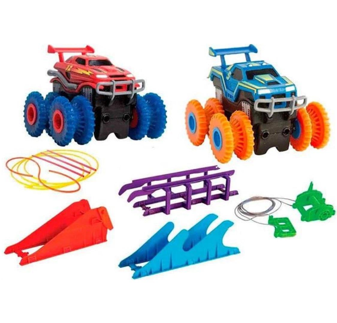 Монстр-трек канатный детский Трикс Трикс на 2 машинки (22570184) Монстр-трек канатный детский Трикс Трикс на 2 машинки (22570184)