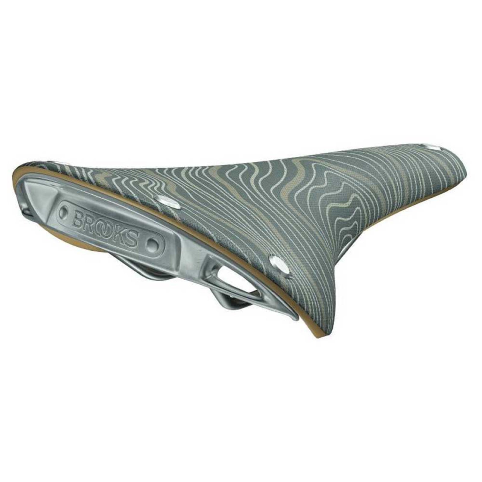 Седло велосипедное Brooks Cambium C17 Special Brooks Lab Зеленый/Желтый (1007-571649)