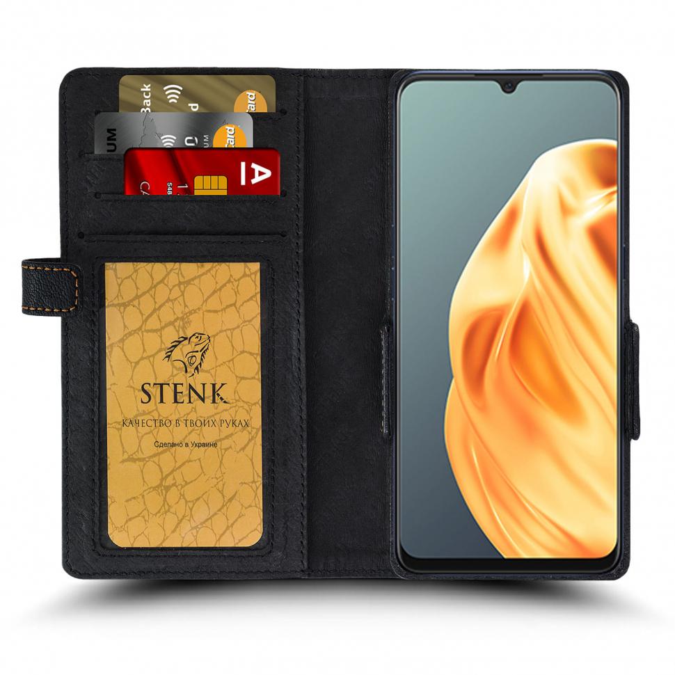 Чехол книжка Stenk Wallet для OPPO A91 Черный (65745)