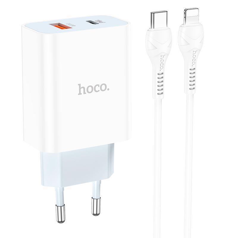 Зарядное устройство сетевое Hoco Type-C to Lightning charger Set C97A (10440681)