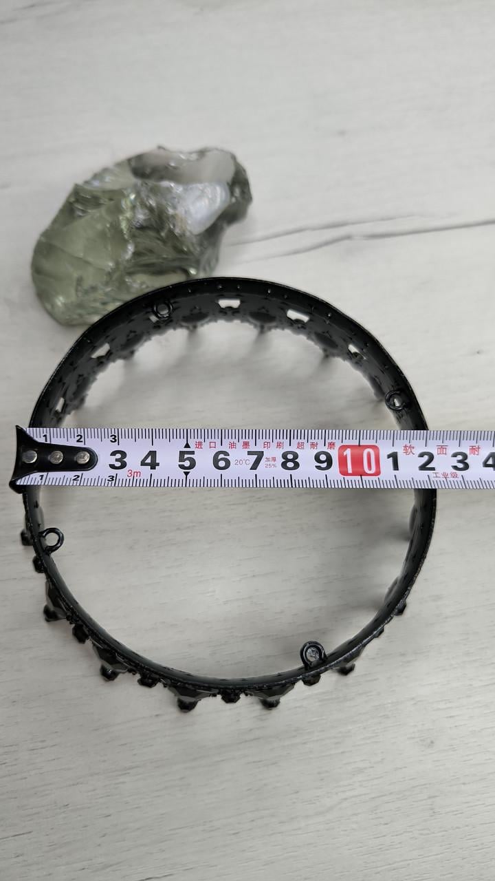 Корона на торт D 12,5 см Чорний - фото 4