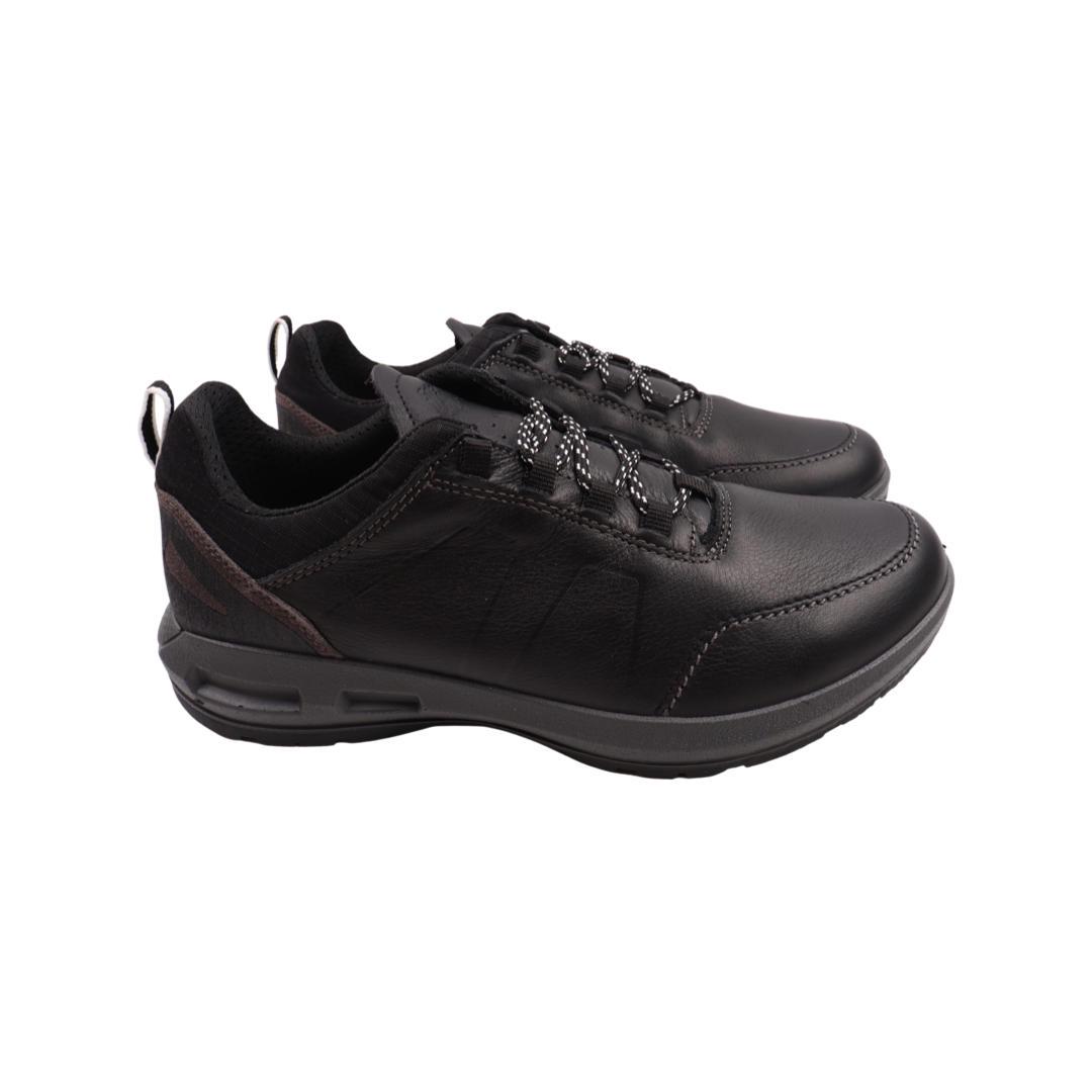 Кроссовки мужские Gri Sport из кожи р. 41 Черный (93-22DTS)