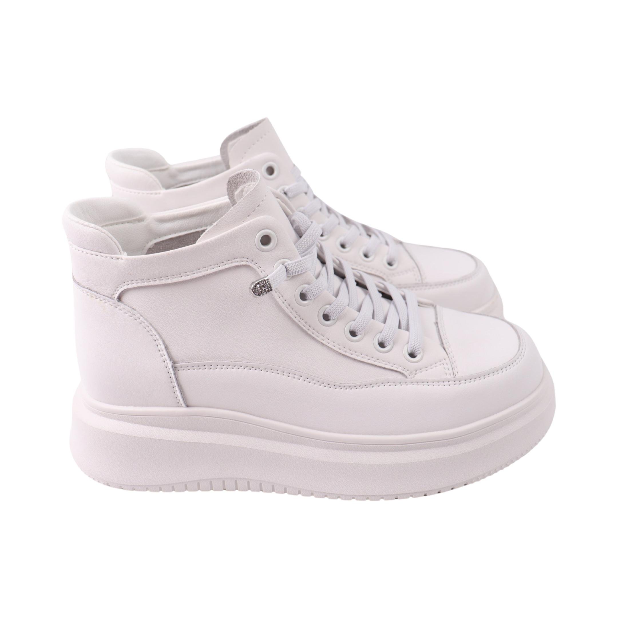 Ботинки женские FARINNI 544-24DHS натуральная кожа р. 38 Белый (29184799)