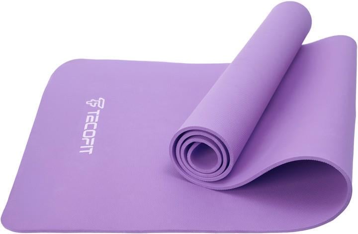 Коврик для йоги и фитнеса TECOFIT EVA с чехлом 0,6 см Фиолетовый (TOP240214836/4)