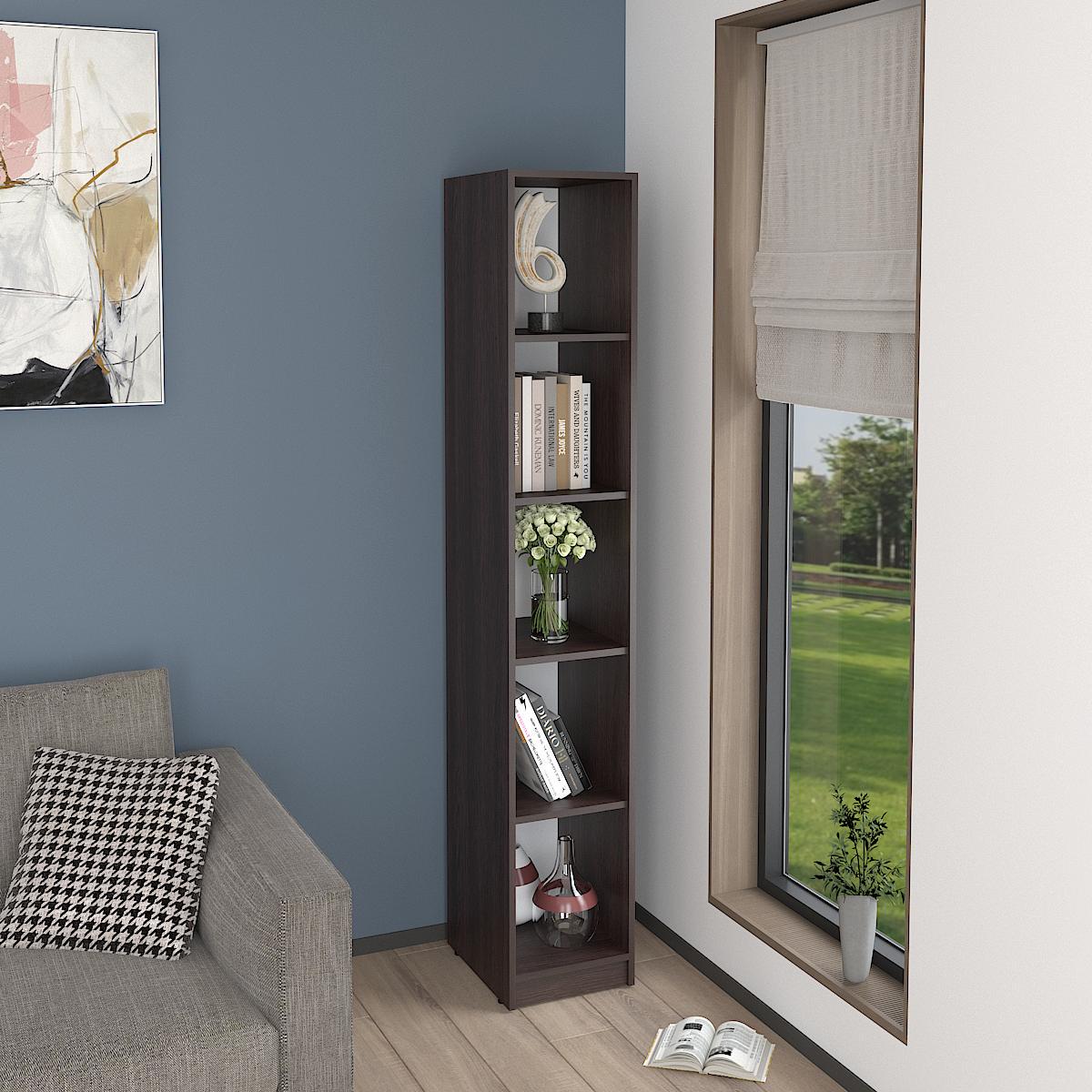 Пенал Стандарт 1900x320x400 мм Дуб Венге магія - фото 2 Пенал Стандарт 1900x320x400 мм Дуб Венге магія - фото 2