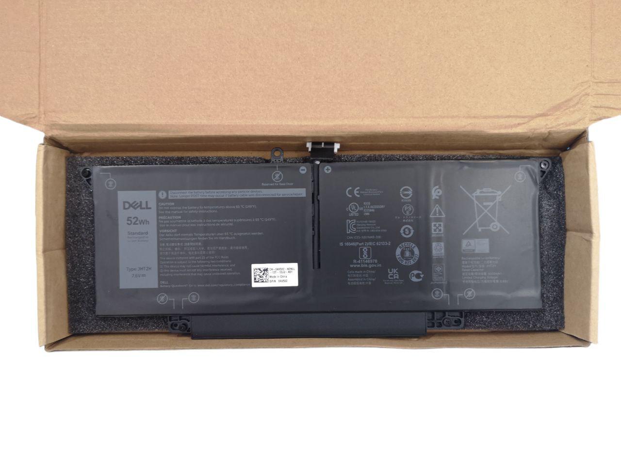 Акумулятор для Dell Latitude 7310/XMT81/WY9MP/XMV7T/35J09/JHT2H 6500 mAh 52Wh