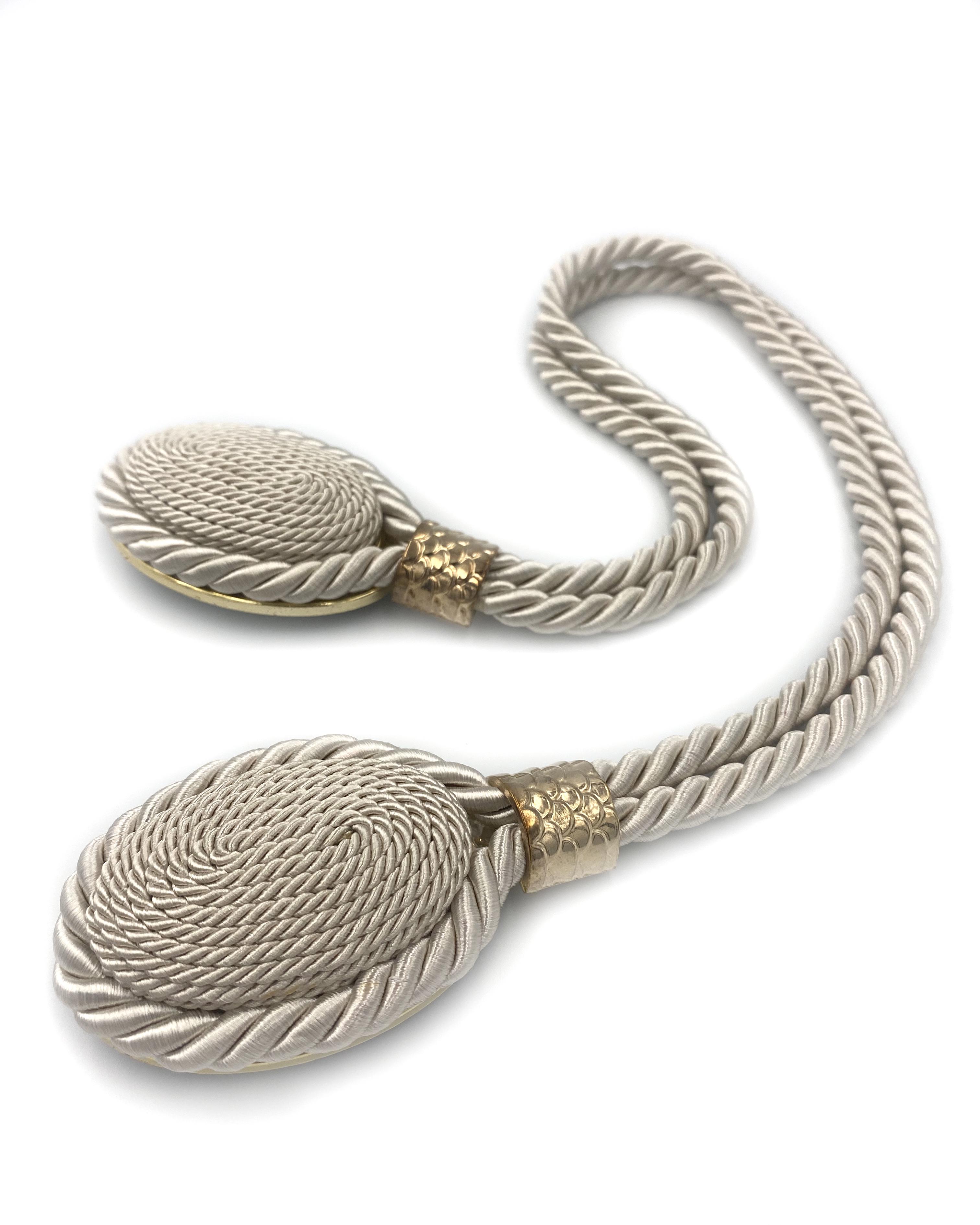 Магнит для штор TyulPan Жемчужина Светло-бежевый