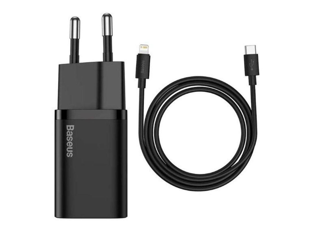 Зарядний пристрій TZCCSUP-B PD/Lightning 20W Чорний (33051-01_463)