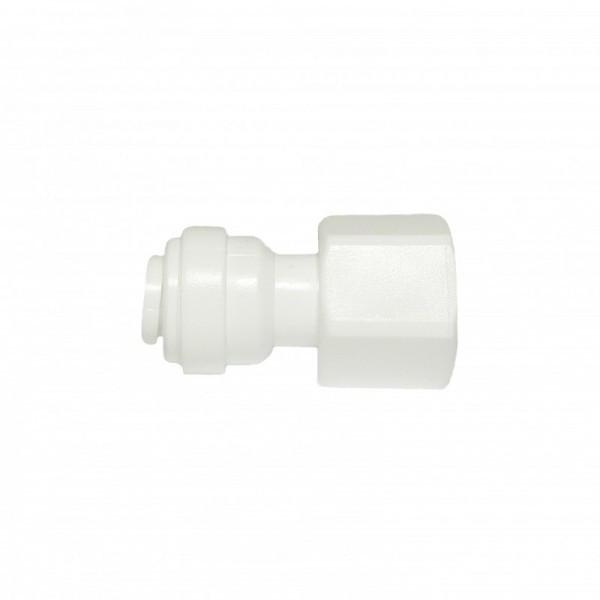 Фитинг прямой Organic 1/4" внутренняя резьба-1/4" трубка (110-0506)