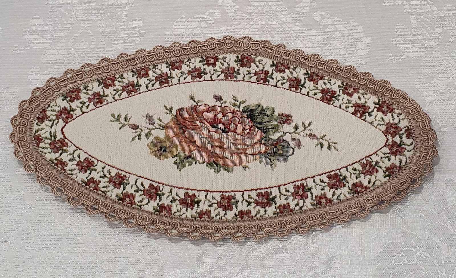 Салфетка велюровая Sagol 20x35 St 128 V1 Krem (CN5443)