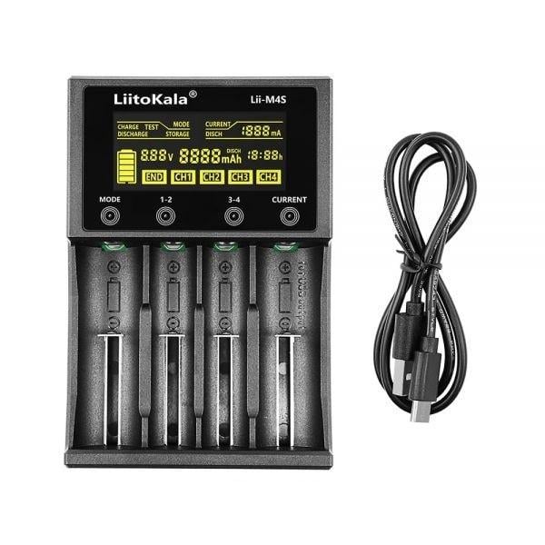 Зарядний пристрій LiitoKala Lii-M4S battery charger USB 5V/1A (12059053)