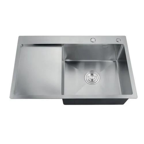 Мойка кухонная Zerix нержавеющая сталь MX1591 780x490 мм прямоугольная 0,8 мм (269708)