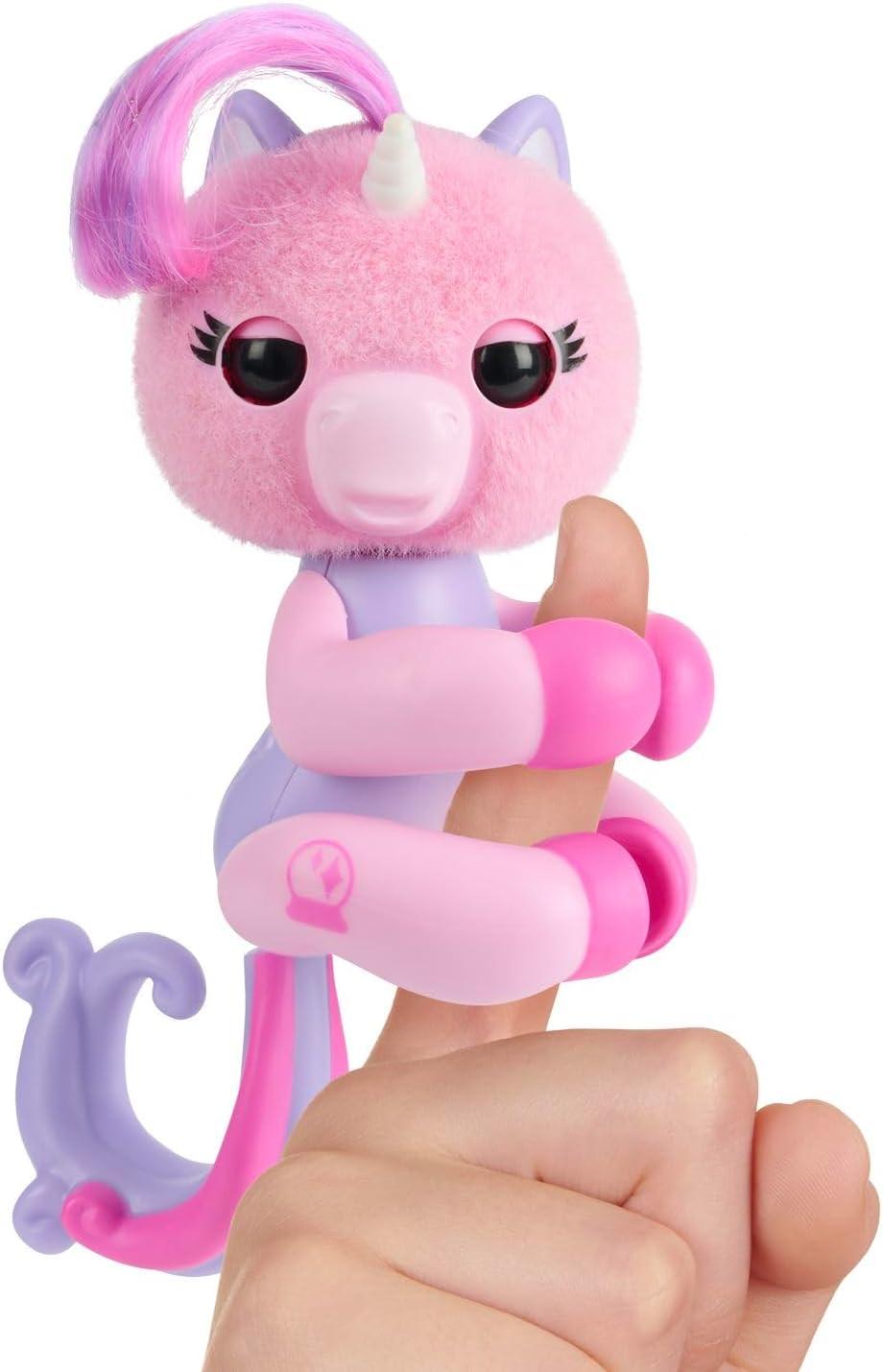 Мягкая игрушка WowWee Fingerlings Единорог ручной интерактивный Magic Moods Interactive Baby Unicorn Mimi (WWF20)