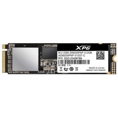 SSD-накопитель ADATA SX8200 512GB M.2 2280 (ASX8200PNP-512GT-C)