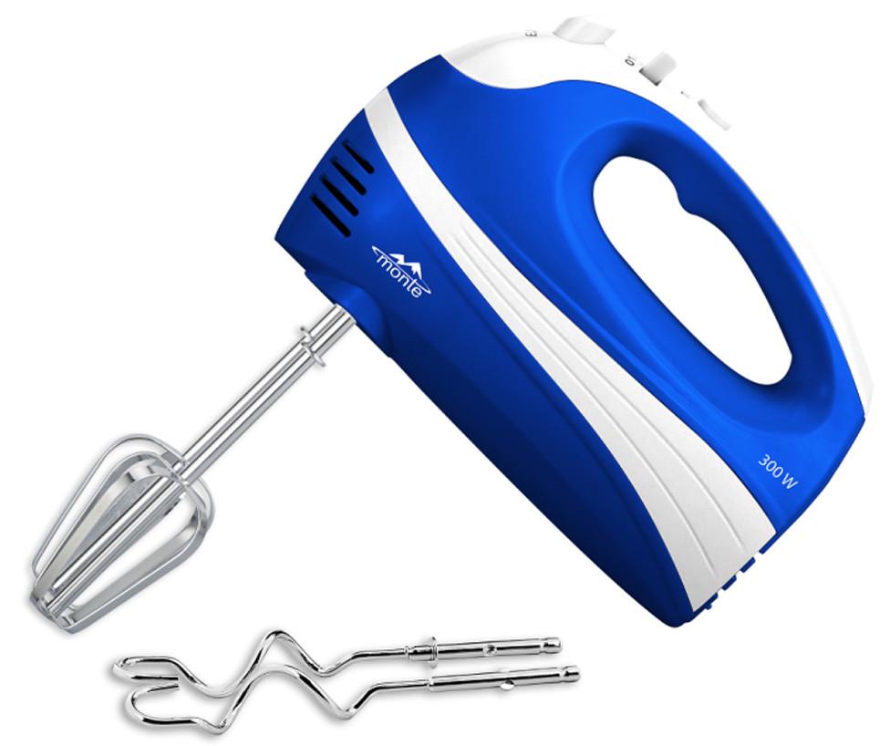 Міксер Monte MT-2001B 300 Вт Синій/Білий (106510)