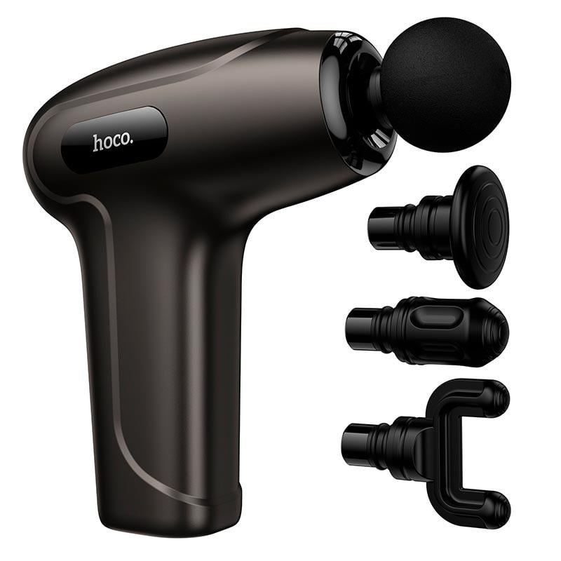 Масажер для тіла Hoco HP51 2x1800 mAh 6 рівнів Black (17521) - фото 5 Масажер для тіла Hoco HP51 2x1800 mAh 6 рівнів Black (17521) - фото 5