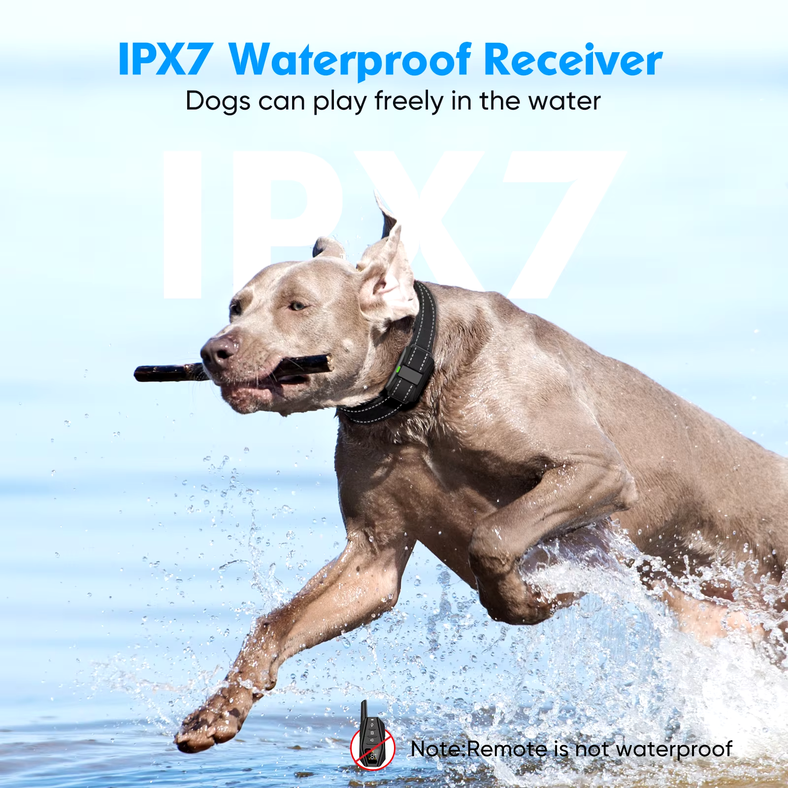 Ошейник электронный для дрессировки и коррекции поведения собак PEDONO DOG-A30 Stealth до 1000 м - фото 6 Ошейник электронный для дрессировки и коррекции поведения собак PEDONO DOG-A30 Stealth до 1000 м - фото 6