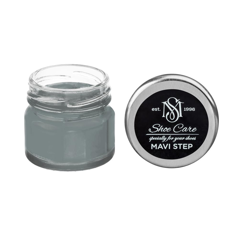 Крем для обуви из кожзама MAVI STEP Custom 25 мл Нейтральный серый (5005-B50G) - фото 1