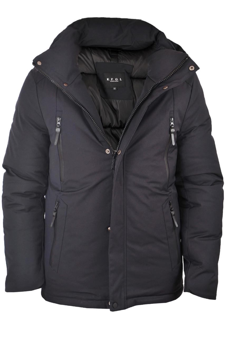 Куртка зимова чоловіча Kaifangelu 23-9341 Темно-синій (23-9341_35_62)