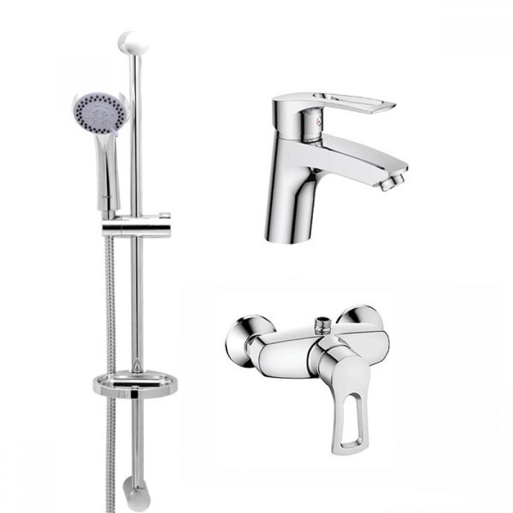 Набор смесителей Haiba Hansberg.SET 2 001 003 стойка (132401)