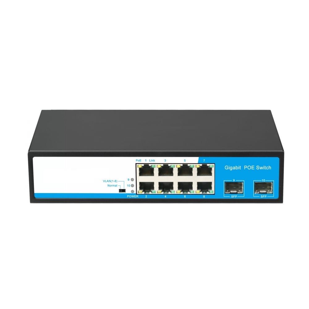 Комутатор POE 10-портовий HongRui HR901-AFG-82NS (3075124745)