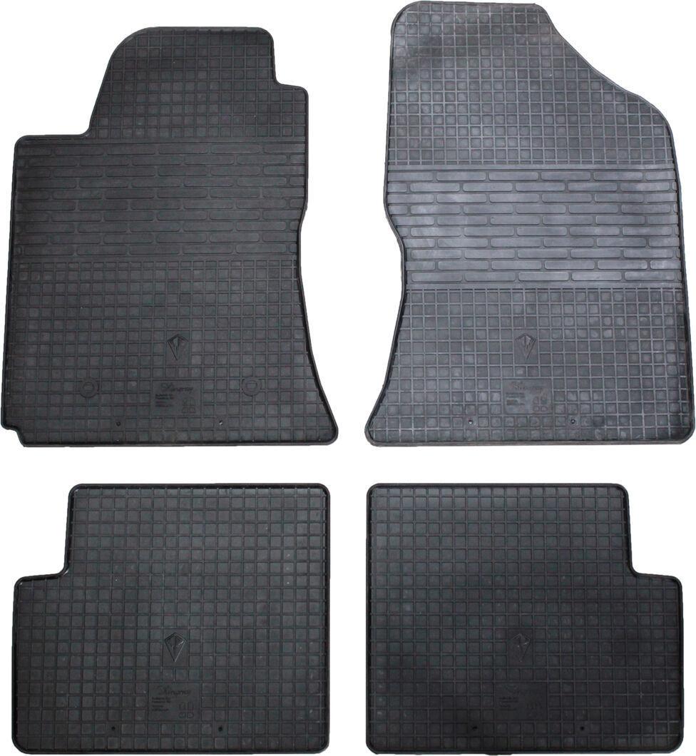 Коврики автомобильные в салоне Stingray Toyota Corolla с 2000-06 г.в. 4 шт. Черный (15293150)