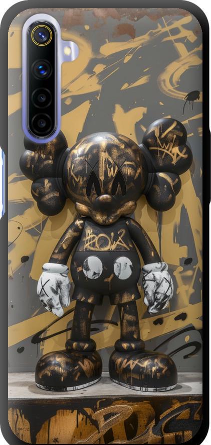 Чехол на Realme 6 Bronze kaws (6097b-1913-42517)