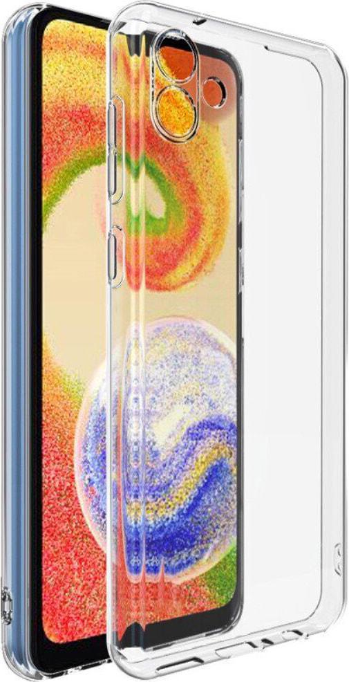 Прозрачный Чехол MultiCam Samsung Galaxy A04 A045 (ультратонкий силиконовый) (32430)