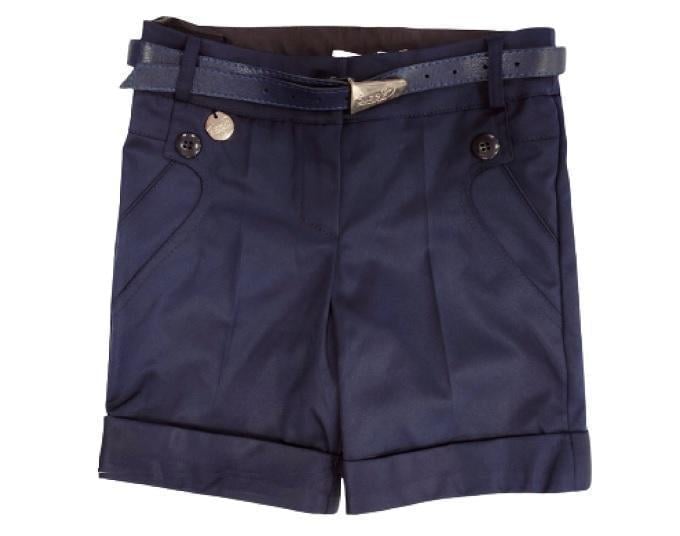 Шорты школьные для девочки Suzie БРИДЖИТ 02 мемори cotton 140 см Синий (695301_140)