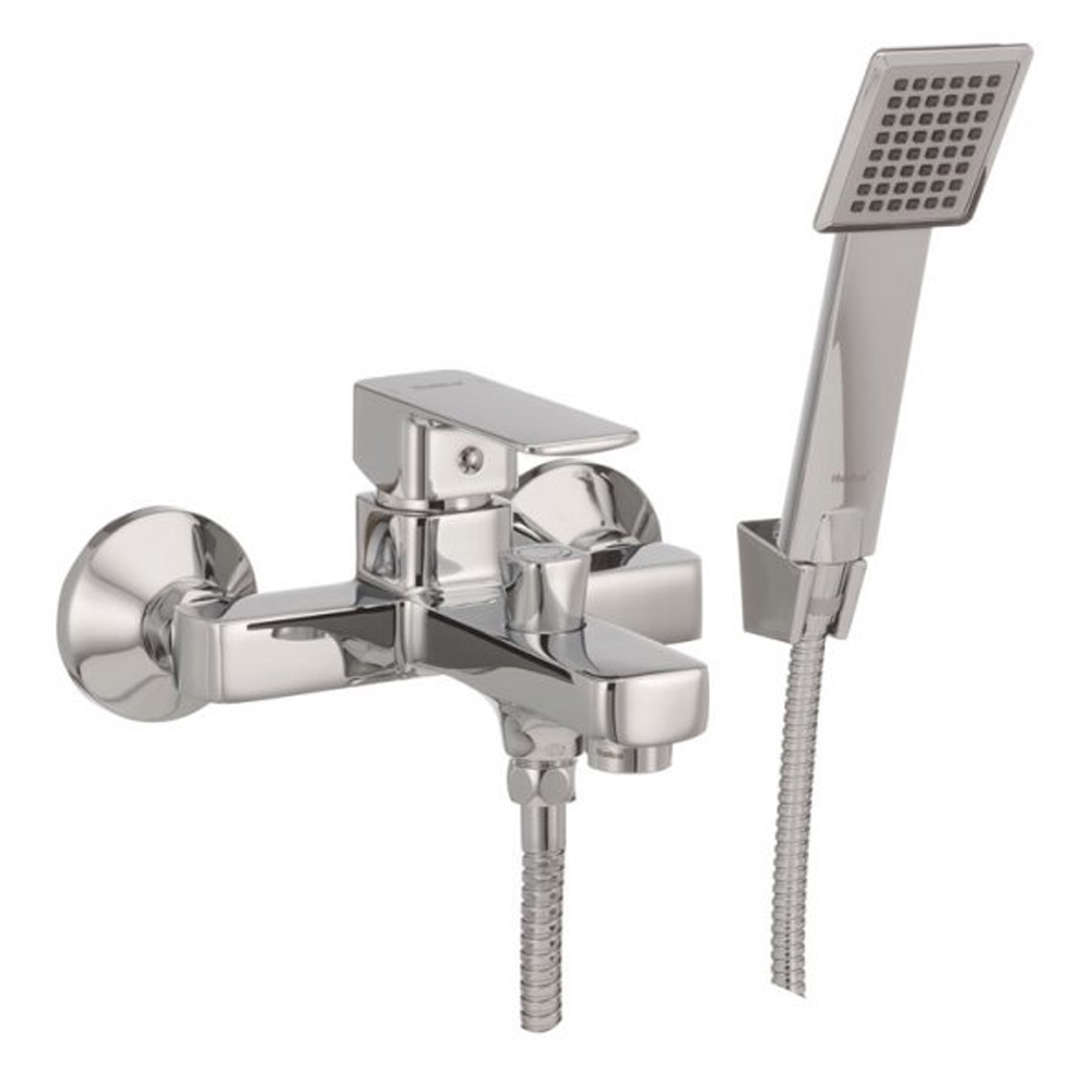 Змішувач для ванни з коротким виливом Haiba Kubus 009 102 euro (HB0798)