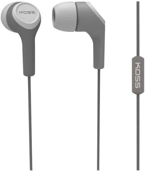 Наушники Koss KEB15iGRY Mic Grey (195033.101)