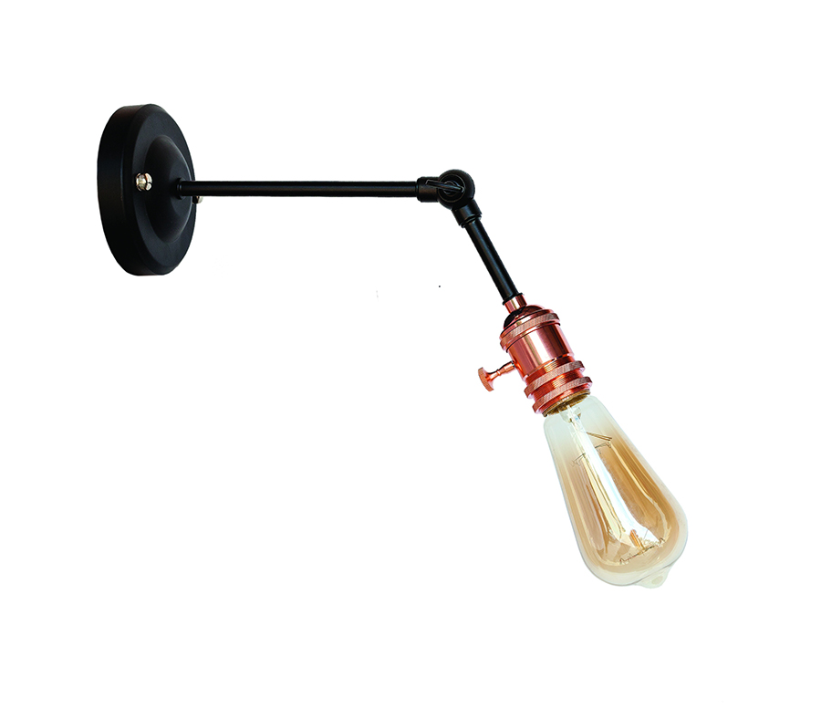 Бра Levistella Lofty с патроном AMP15 Черный/Бронзовый (1963530657)