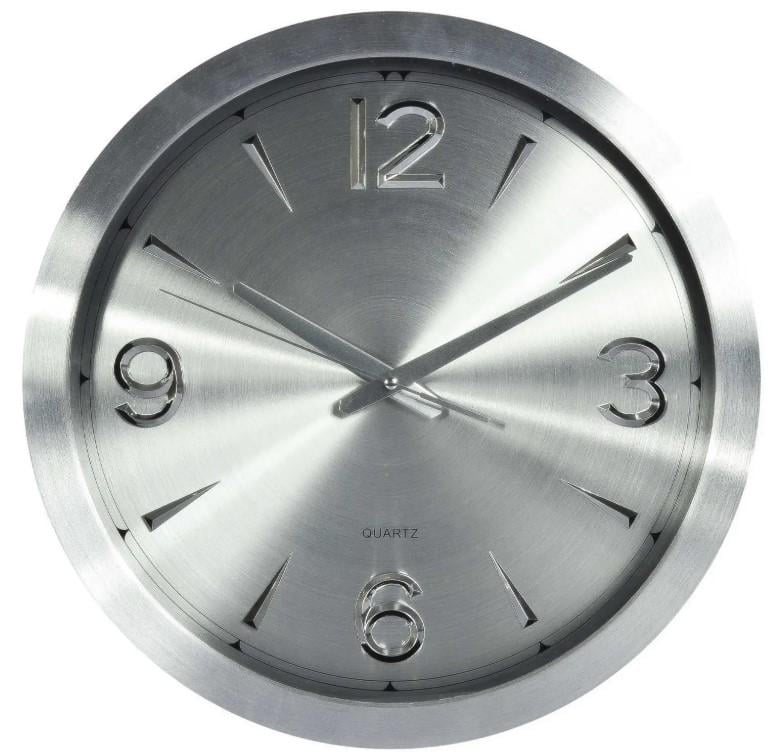 Годинник настінний Technoline 634911 Metal Silver (634911)
