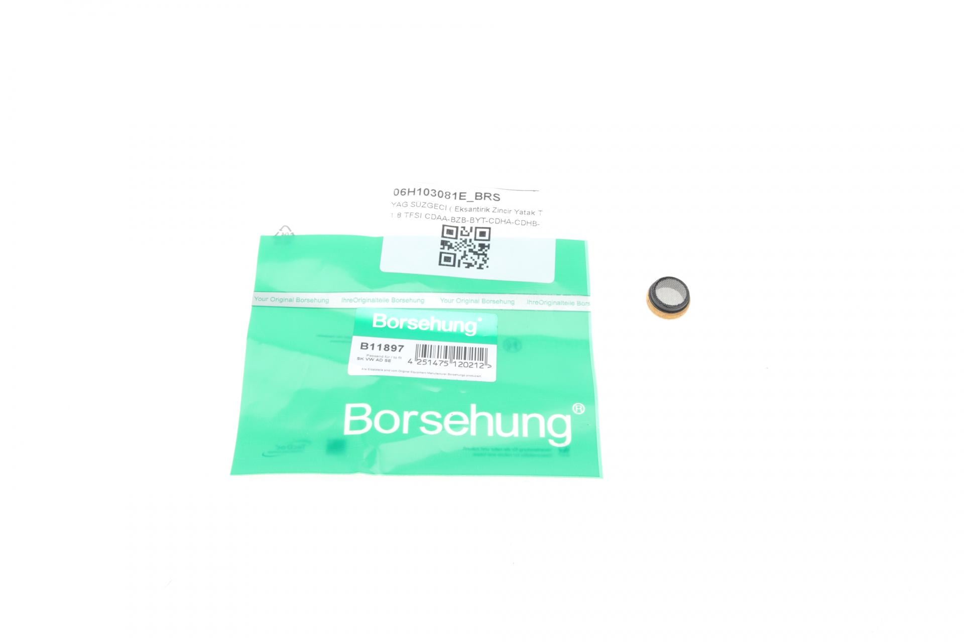 Фильтр маслоприемника Borsehung VW T5/T6 2,0 TSi 10-19 OE VAG (B11897)
