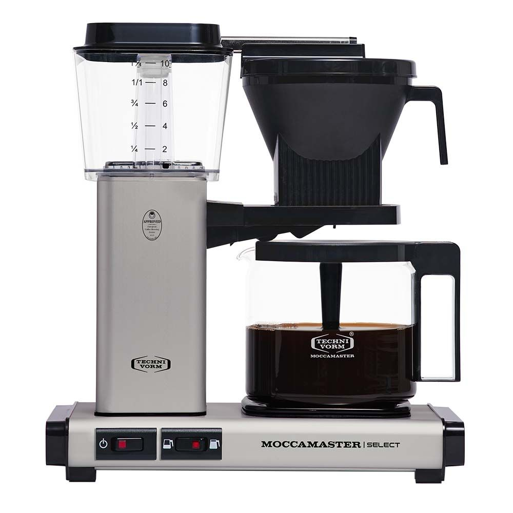 Кавоварка фільтрова Moccamaster KBG Select Matt Silver Кавоварка фільтрова Moccamaster KBG Select Matt Silver